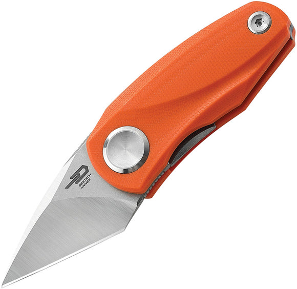 Bestech Knives Tulip Linerlock Orange G10 Folding 14C28N Sandvik Knife 38C