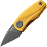 Bestech Knives Tulip Linerlock Yellow G10 Folding 14C28N Sandvik Knife 38F