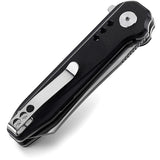 Bestech Knives Syntax Black Linerlock 14c28n Folding Knife 40a