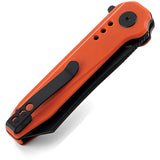 Bestech Knives Syntax Linerlock Orange 14c28n Folding Knife 40c