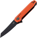 Bestech Knives Syntax Linerlock Orange 14c28n Folding Knife 40c