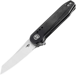 Bestech Knives Syntax Linerlock Black 14c28n Folding Knife 40d