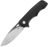 Bestech Knives Airstream Pocket Knife Linerlock Black G10 Folding D2 Steel 47E