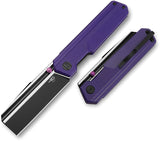 Bestech Knives Tardis Linerlock Purple G10 Folding D2 Steel Pocket Knife G54B