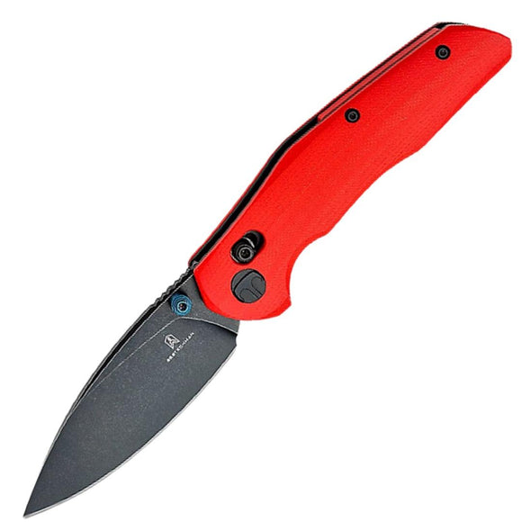 Bestechman Ronan Crossbar Lock Red G10 Folding 14C28N Pocket Knife K02J