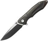 Bestech Knives Starfighter Framelock Bronze Titanium S35VN Folding Knife T1709D