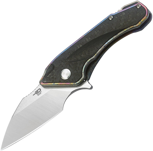 Bestech Knives GOBLIN Framelock Spectrum Titanium Folding CPM-S35VN Knife 1711D