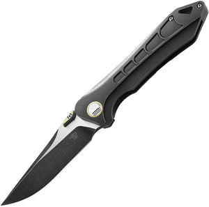 Bestech Knives Supersonic Framelock Black Titanium Folding S35VN Knife T1908A