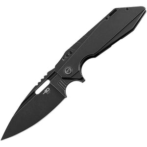 Bestech Knives Shodan Framelock Black Titanium Folding S35VN Pocket Knife T1910B