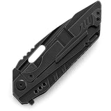 Bestech Knives Shodan Framelock Black Titanium Folding S35VN Pocket Knife T1910B