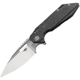 Bestech Knives Shodan Framelock Titanium/Carbon Fiber Folding S35VN Knife T1910C