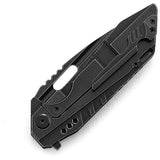 Bestech Knives Shodan Framelock Titanium Carbon Fiber Folding S35VN Knife T1910D