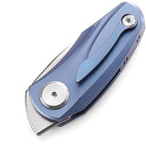 Bestech Knives TULIP Ball Lock Blue Folding Pocket Knife 1912b