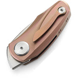Bestech Knives TULIP Ball Lock Pink Folding Pocket Knife 1912d