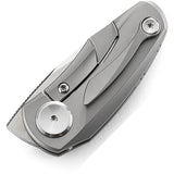Bestech Knives TULIP Framelock Grey Folding Pocket Knife 1913a