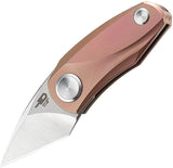 Bestech Knives TULIP Framelock Pink Folding Pocket Knife 1913d