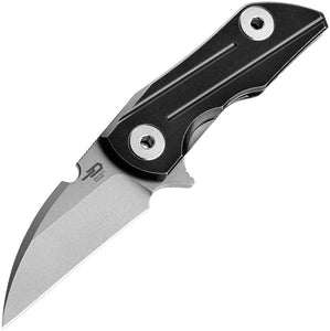 Bestech Knives 2500 Delta Framelock Black Titanium Folding S35VN Knife T2006C