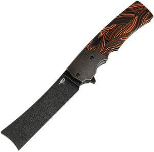 Bestech Knives Spanish Tip Razor Framelock Folding Knife 2101d  -On Sale