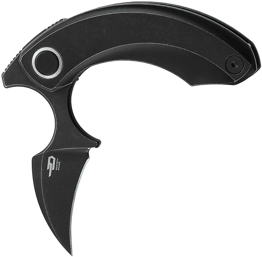 Bestech Knives Strelit Framelock Black Titanium Folding S35VN Pocket K ...