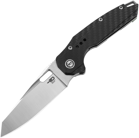 Bestech Knives Nyxie Knife Framelock Carbon Fiber & Titanium Folding S35VN 2209C