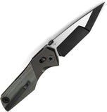 Bestech Knives Cetus Crossbar Lock Titanium & Micarta Folding M390 Knife  OPEN BOX