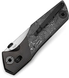 Bestech Knives Cetus Crossbar Lock Titanium & Aluminum Foil Folding Knife T2304C