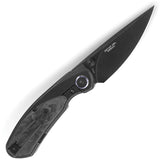 Bestech Knives Lito Framelock Titanium & Carbon Fiber Folding M390 Knife T2307D