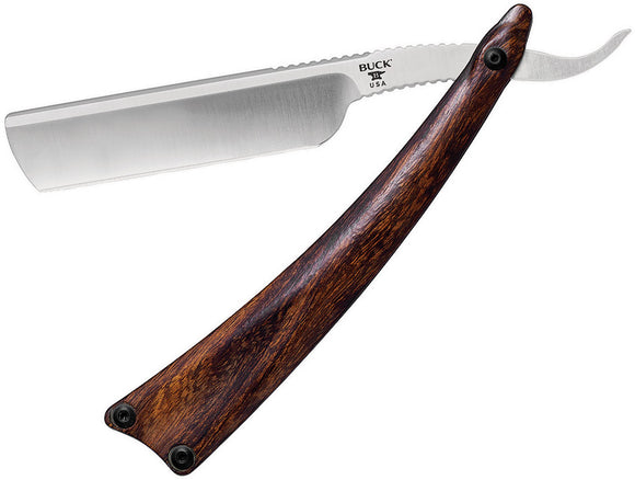 Buck Salient Ironwood Folding Razor Knife 0039IWSLE