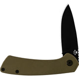 Buck Onset Framelock Green G10 & Stainless Folding S45VN Drop Pt Pocket Knife 040GRS