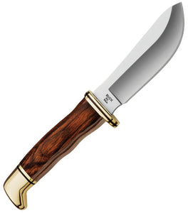 BUCK Knives Skinner Cocobolo Dymondwood Handle Fixed Blade Knife + Sheath 103BRS