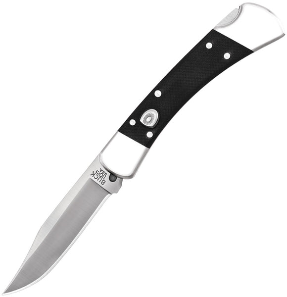 Buck Automatic Elite 110 Knife Lockback Black G10 CPM-S30V Stainless Clip Point Blade 110BKSA