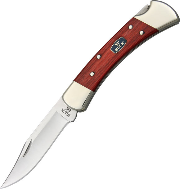BUCK Knives Chairman Series Folding Hunter Lockback Cherry Wood Knife 110CWSNK