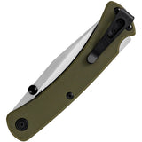 Buck 110 Slim Pro TRX Lockback OD Green Stainless Folding CPM-S30V Pocket Knife 110GRS3