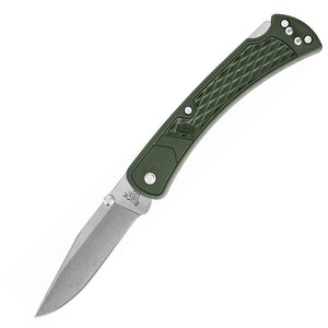 Buck 110 Slim Select Lockback OD Green Folding Pocket Knife 110ods2