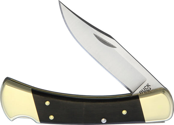 BUCK Knives Hunter Lockback Macassar Ebony Dymondwood Handle Folding Knife 110