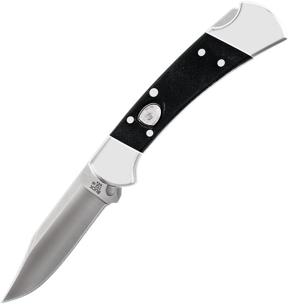 Buck Automatic Elite 112 Knife Lockback Black G10 CPM-S30V Stainless Clip Point Blade 112BKSA