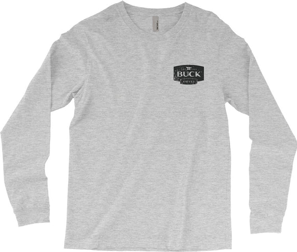 Buck Long Sleeve T-Shirt Logo L 11728