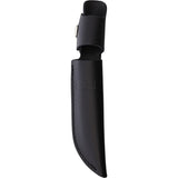 Buck Brahma Black Phenolic 420HC Clip Point Fixed Blade Knife w/ Sheath 117BKS