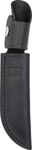 BUCK Knives Black Leather Belt Carry Sheath Fits Model 118 Personal Knife 118S