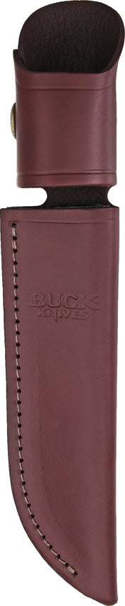 BUCK Knives Burgundy Leather Belt Carry Sheath Fits BU119 Special Knife 119BGS