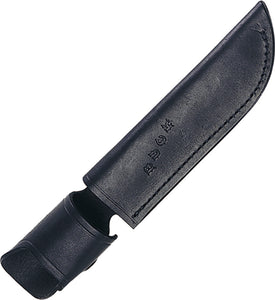 BUCK Knives Black Leather Belt Fixed Blade Carry Sheath Fit Model 119 Knife 119S