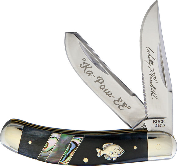 Buck Wally Marshall Sowbelly knife 12034