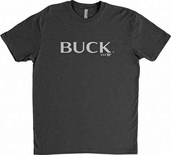 Buck T-Shirt Charcoal Large 12387
