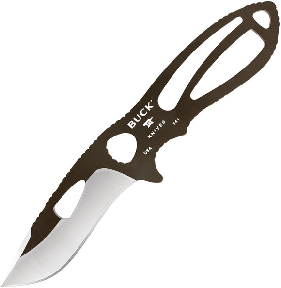 Buck Lg Paklite Skinner Brown  Fixed Blade Knife 141brs