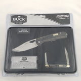 Buck 2pc 257 Linerlock &  Deuce 375 Foldin Knife Gift Set 16247