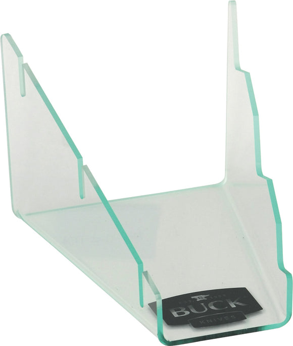 BUCK Knives Black Logo Three Knife Display Clear Transparent Acrylic Stand 21004
