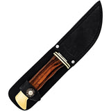 Buck Ranger Legacy Collection Brown & Brass Ironwood S45VN Steel Fixed Blade Knife 212IWSLE