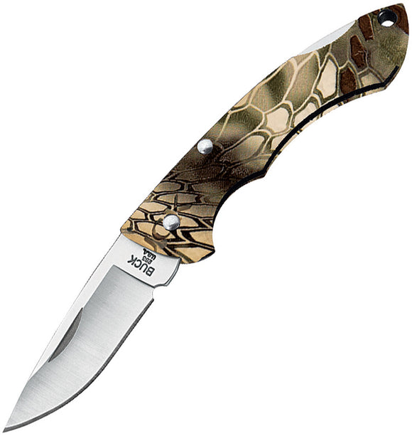 BUCK Knives Nano Bantam Folding Lockback Blade Kryptek Highlander Knife 283CMS26