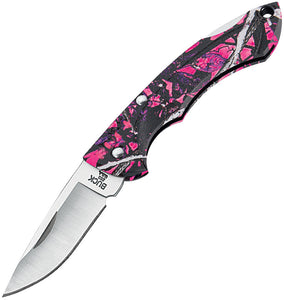 BUCK Knives Nano Bantam Folding Lockback Muddy Girl Camo Handle Knife 283CMS31