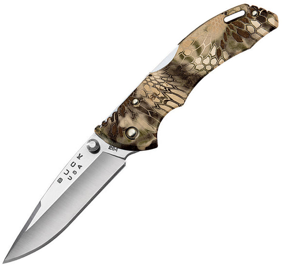 BUCK Knives Bantam Kryptek Highlander Camo Folding Lockback Blade Knife 284CMS26